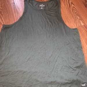 Army green tink top!
